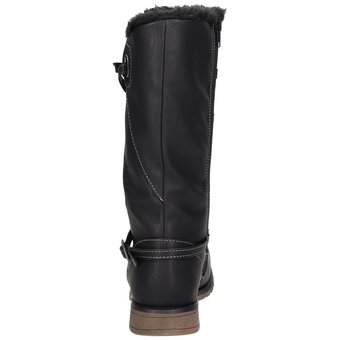 Barbarella Langschaftstiefel in schwarz