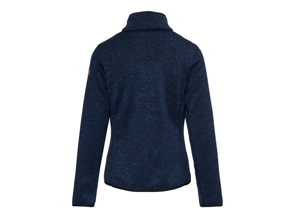 Nordberg Fria Navy Melange Damen Fleecejacke
