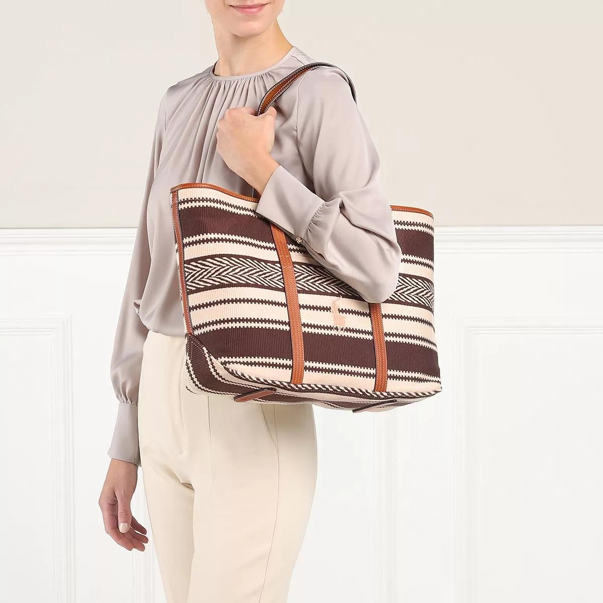 RALPH LAUREN Handtaschen braun Shopper