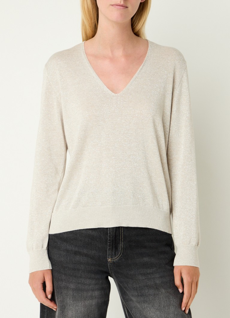 Benetton Fine knit top with lurex