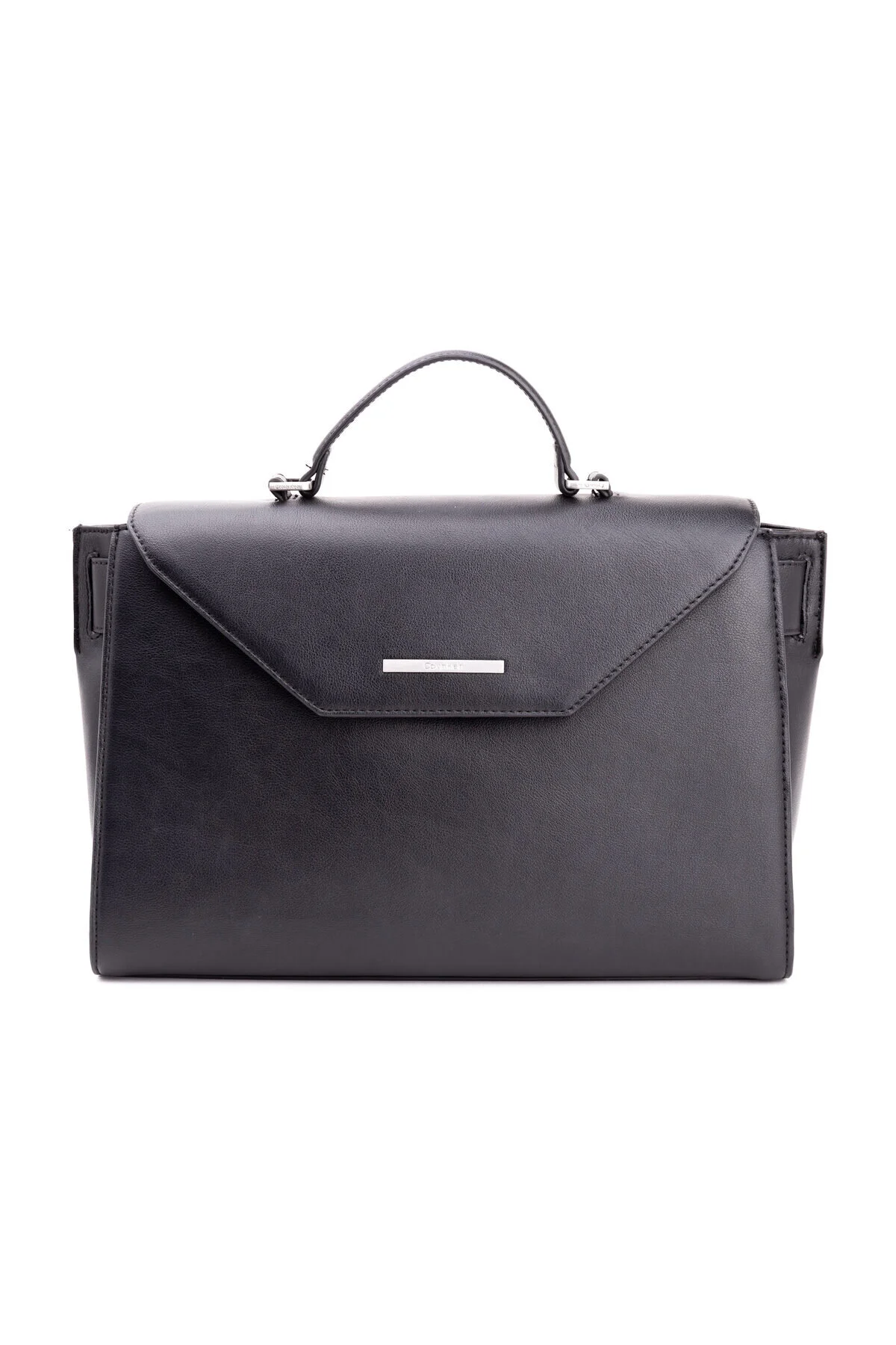 Calvin Klein  HANDTASCHE, ABNEHMBARER SCHULTERRIEMEN, EINFARBIG, MIT LOGO, MAGNETVERSCHLUSS