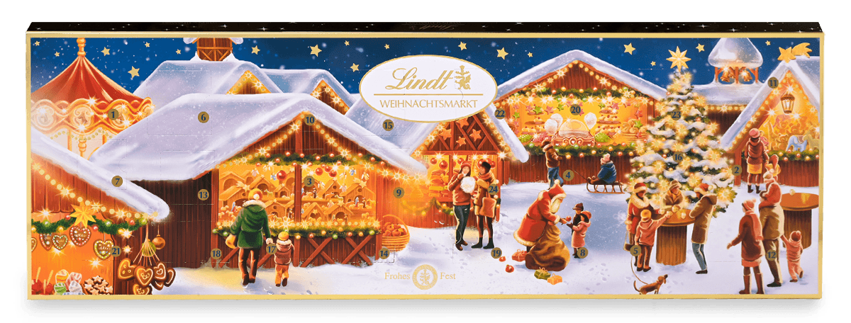 Weihnachtsmarkt Adventskalender, 250g
