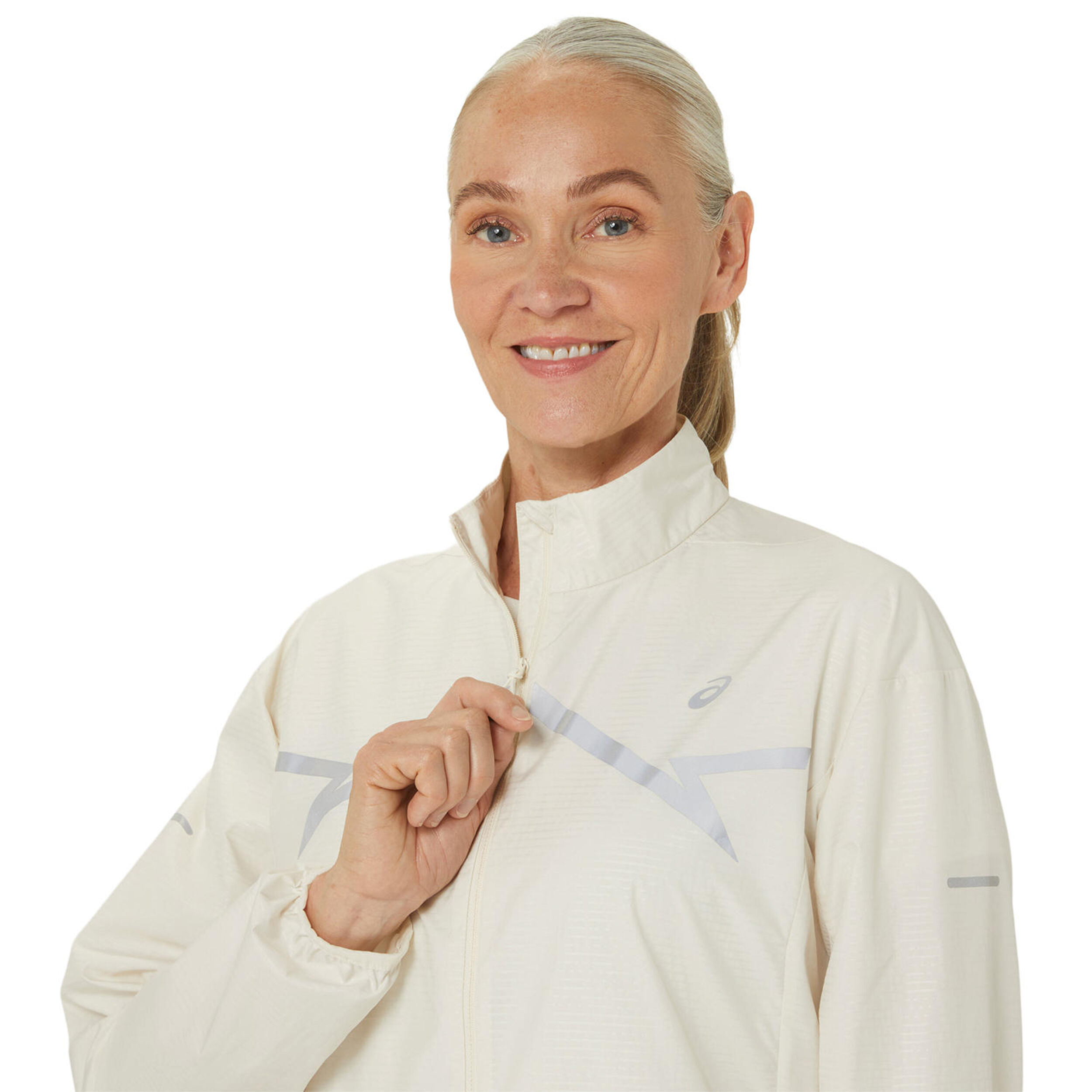 Lite-Show Laufjacke Damen - Creme