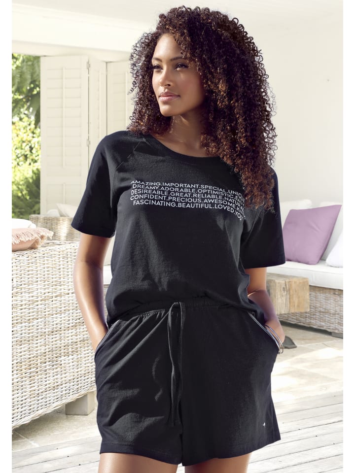 Kangaroos Shorty in schwarz günstig kaufen