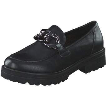 smiling for feet Chunky Loafer in schwarz