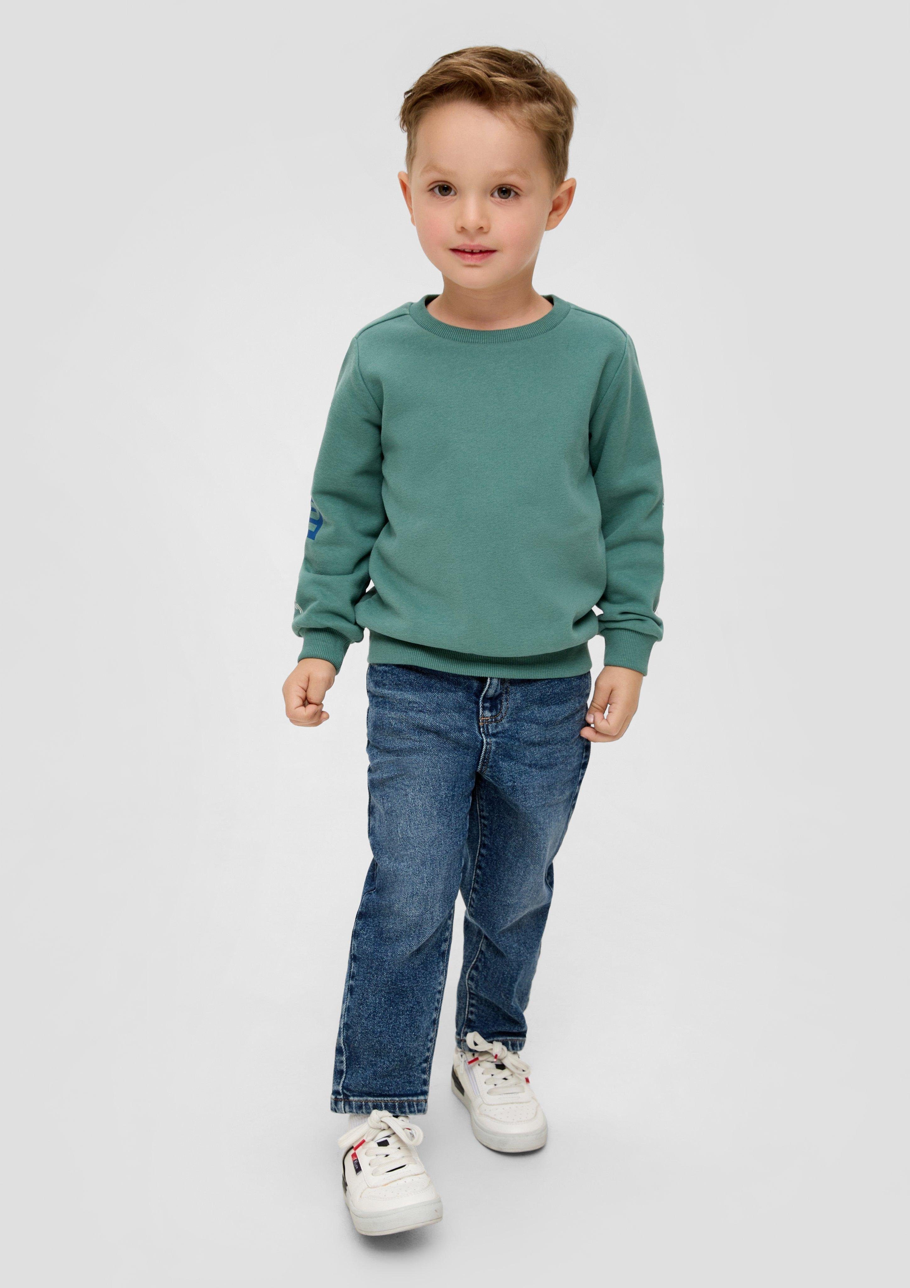 s.Oliver Junior Sweatshirt mit großem Motiv auf dem Rücken