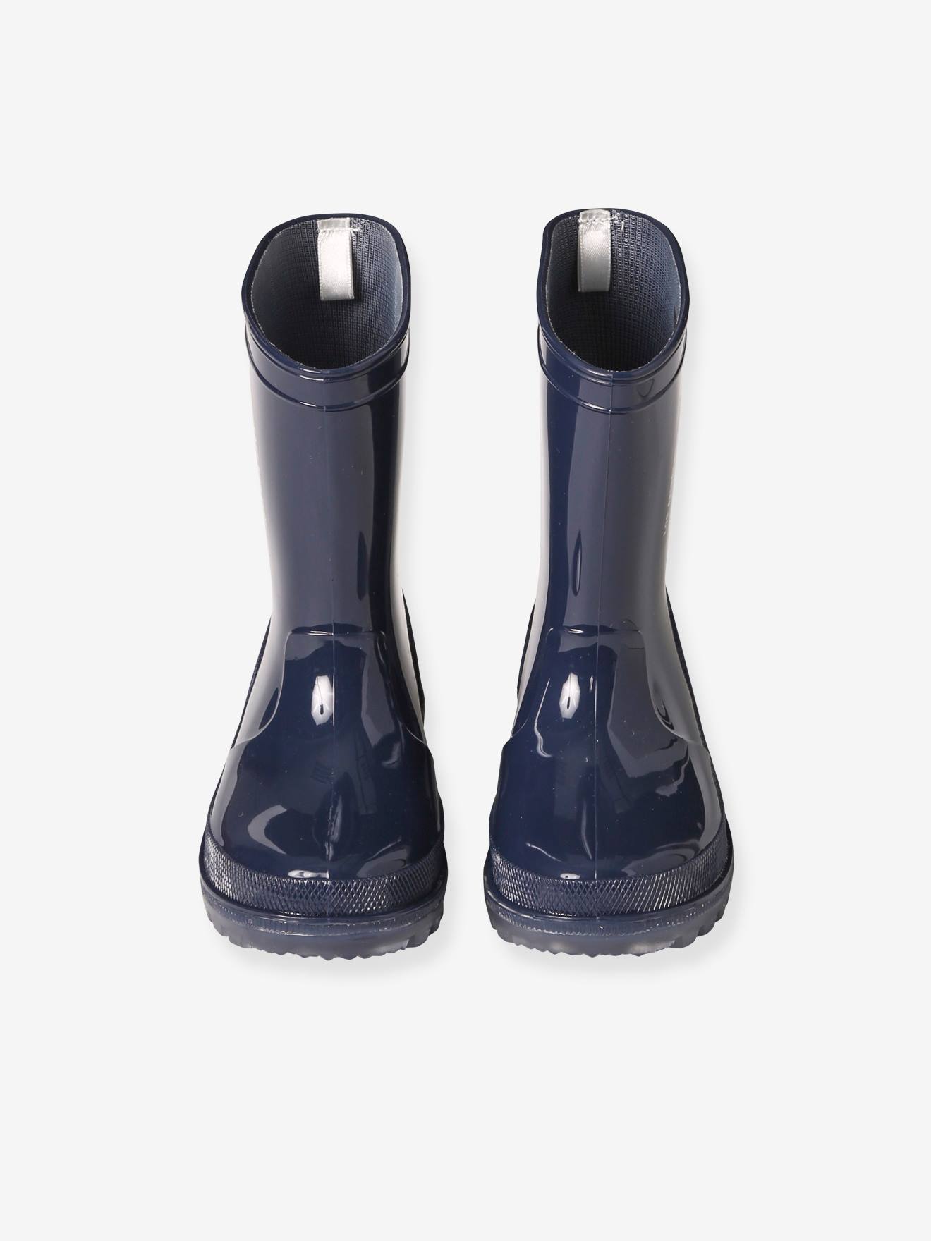 Vertbaudet Kinder Gummistiefel, Skelett - marine