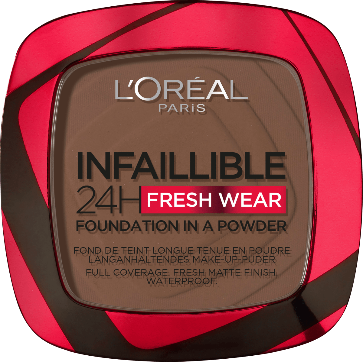 Foundation Puder Infaillible 24H Fresh Wear 390 Ebony, 9 g