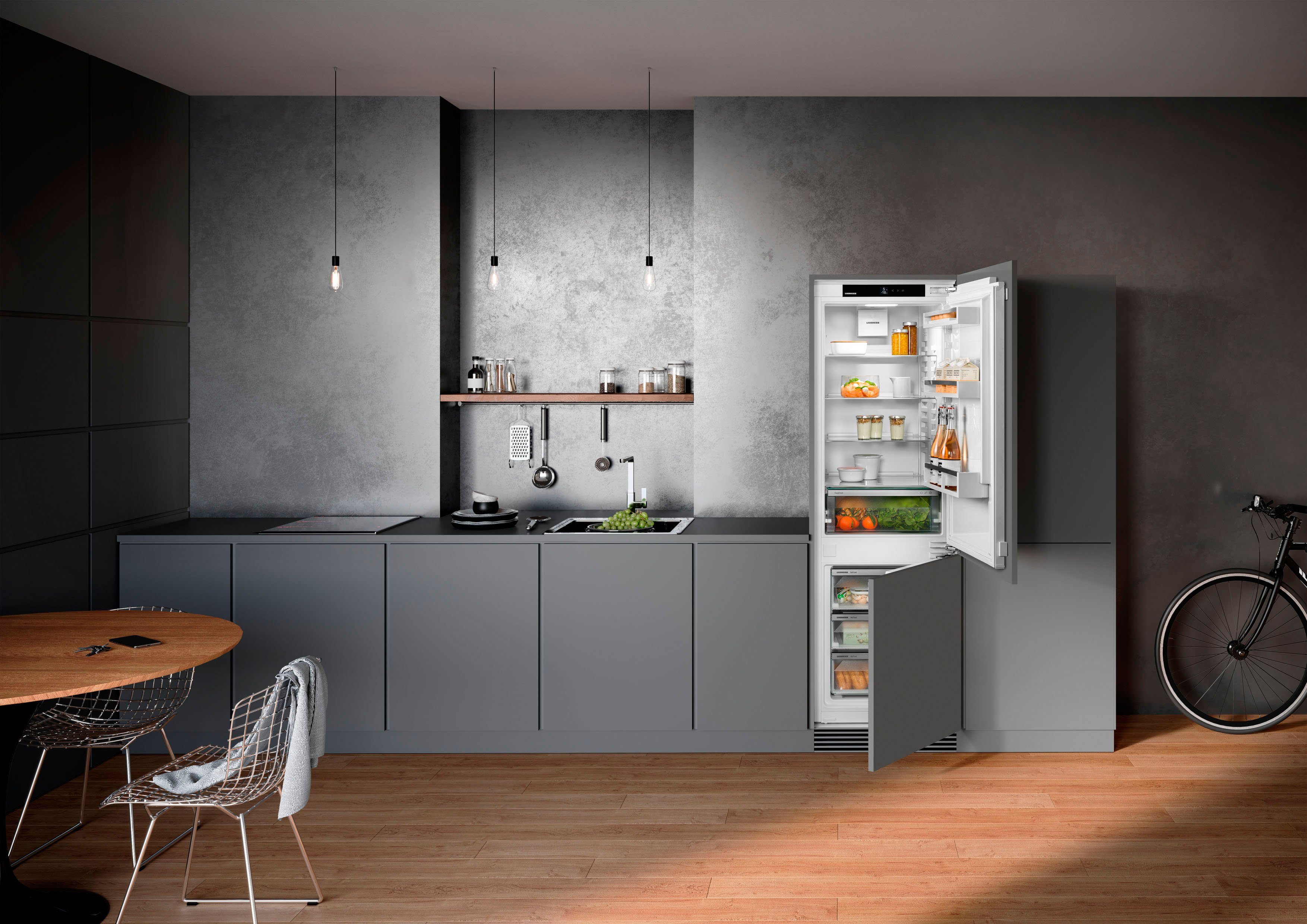 Liebherr Einbaukühlgefrierkombination ICNe 5103_999411851, 177 cm hoch, 55,9 cm breit