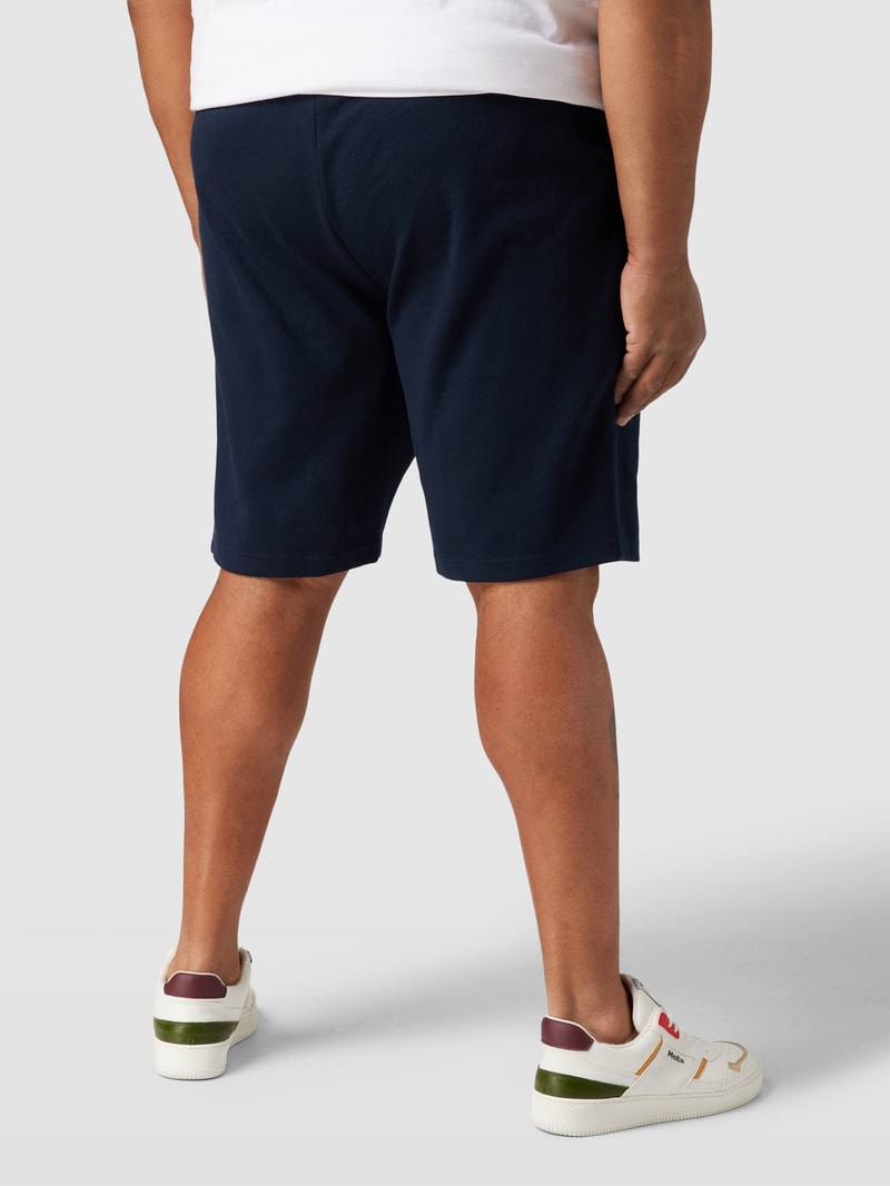 PLUS SIZE Sweatshorts mit Tunnelzug in dunkelblau