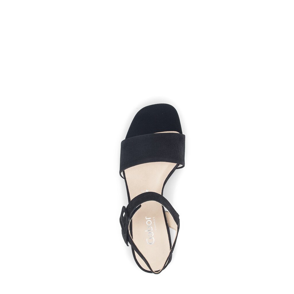 Gabor comfort Riemchensandale schwarz