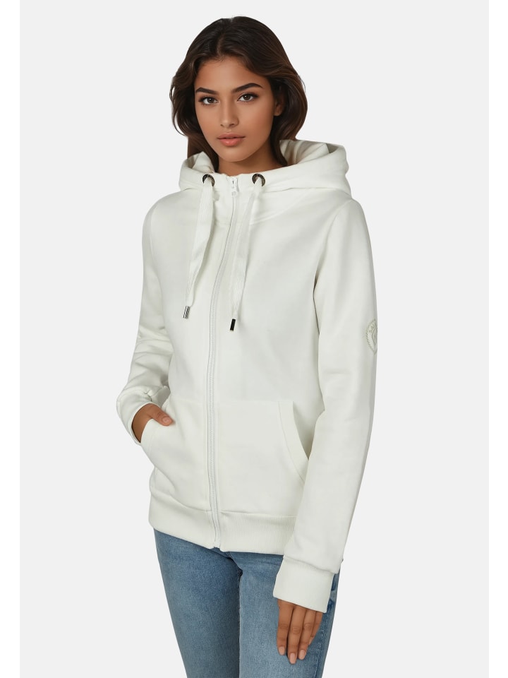 Salzhaut Sweatjacke Sööte Jacke in Offwhite günstig kaufen