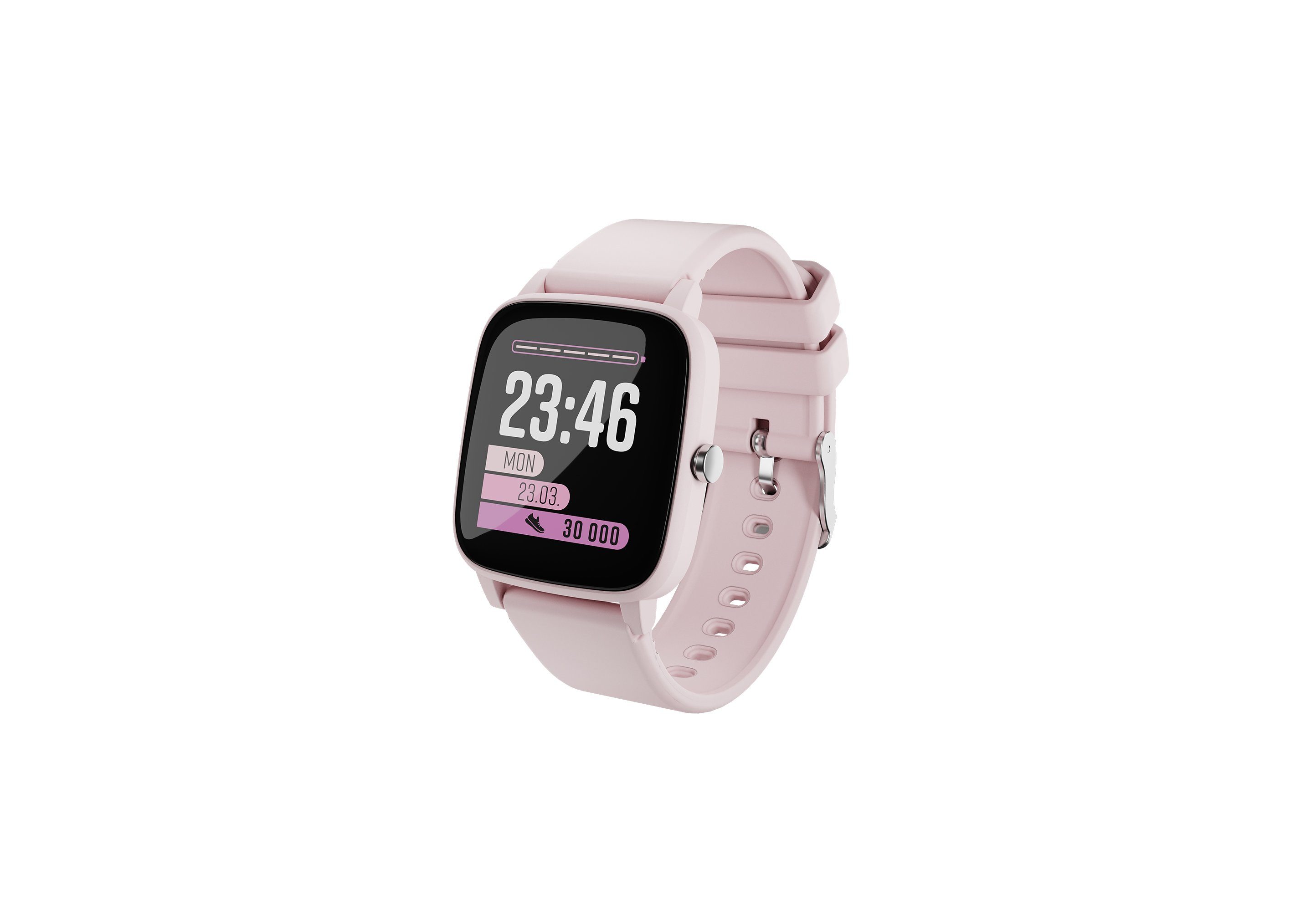 LAMAX BCool Smartwatch (3.55 cm/1.4 Zoll), mit zwei unterschiedlichen Uhrenarmbändern