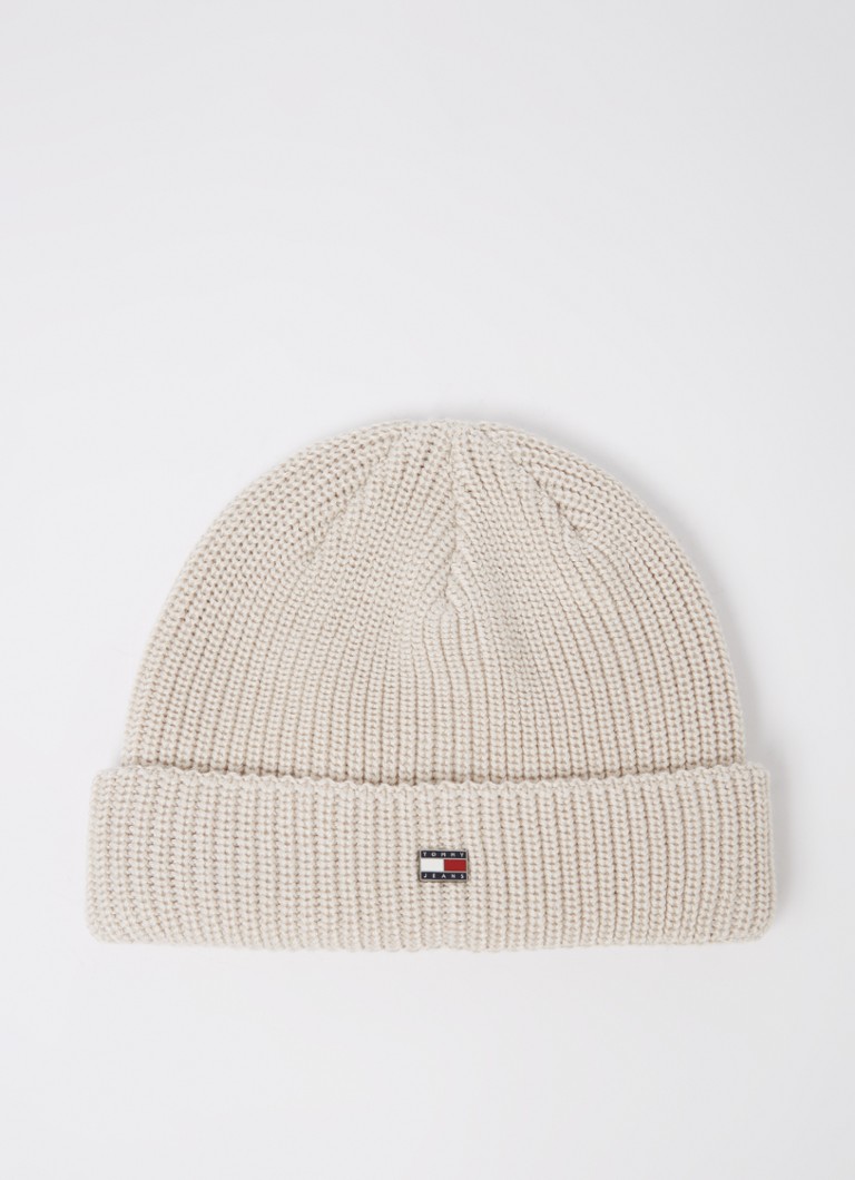 Tommy Hilfiger Rib-knit beanie with logo