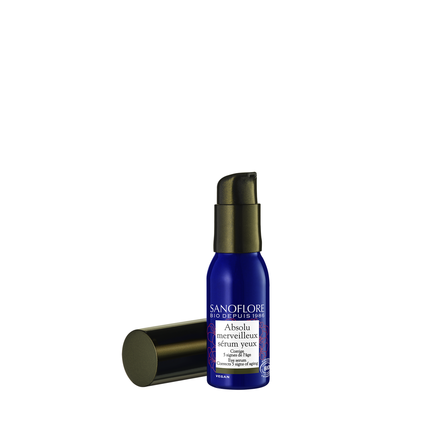 Sanoflore Absolu merveilleux Sérum yeux anti-rides certifié bio 15 ml