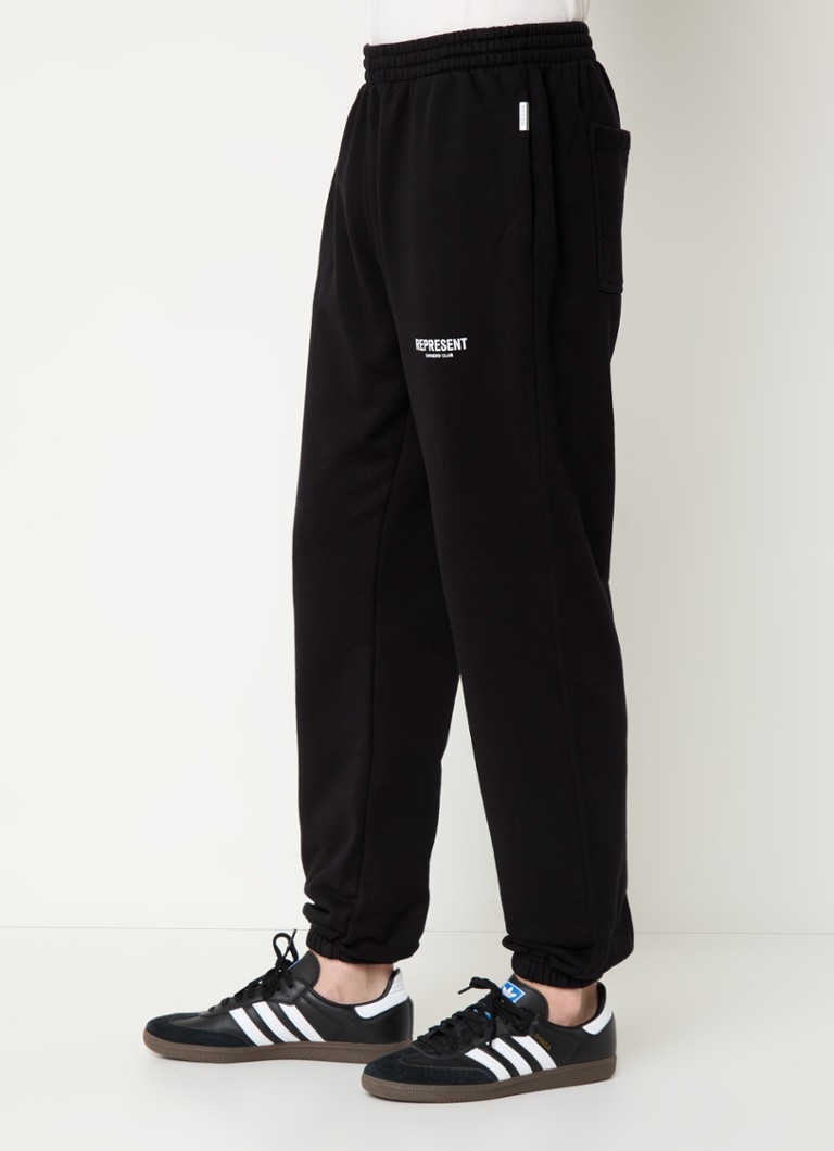Pantaloni de jogging cu imprimeu Represent Owners Club cu logo și geantă laterală