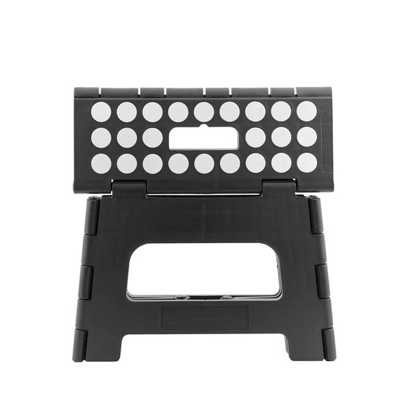 RHINO II STEP STOOL BLACK - Klapphocker
