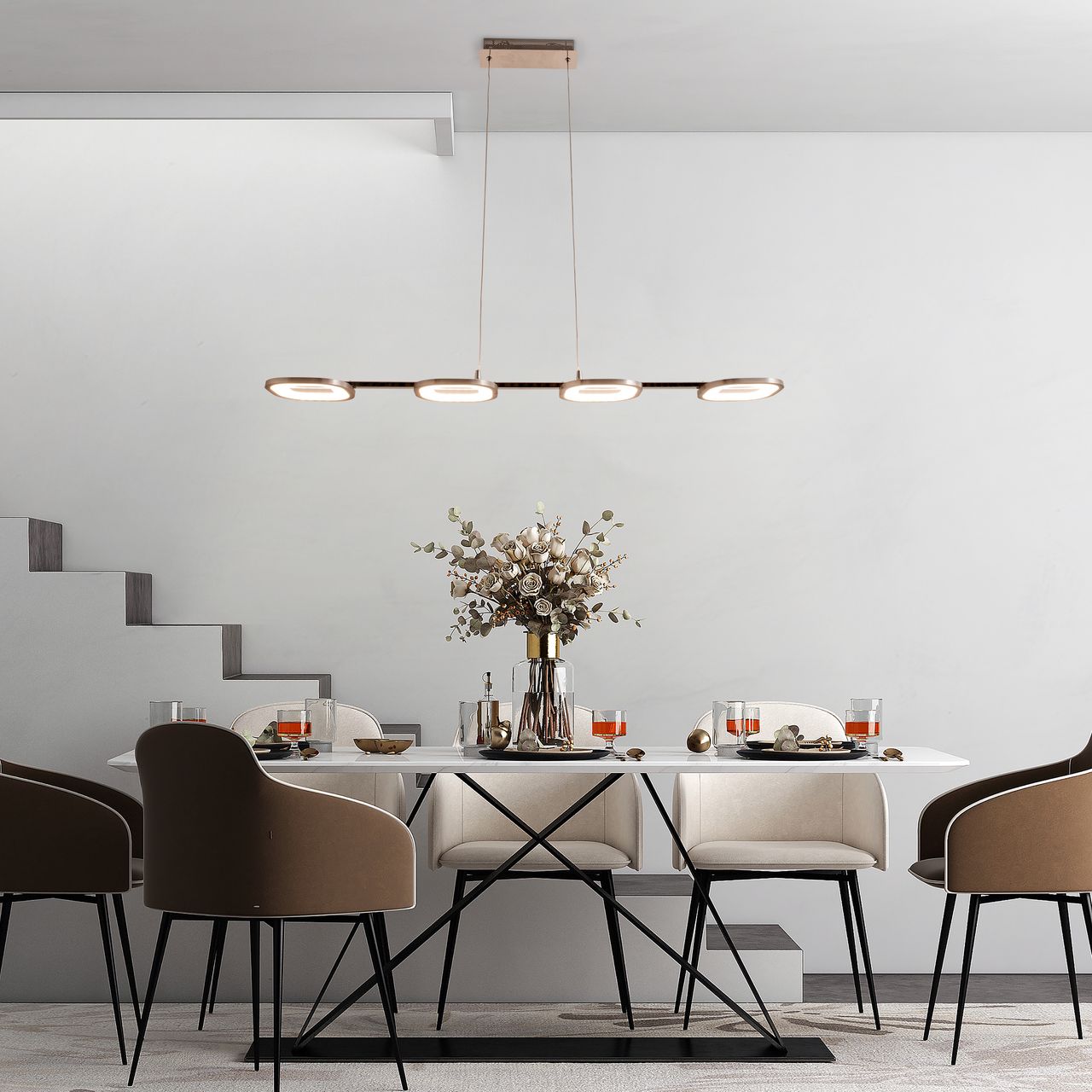 Näve Leuchten LED Pendelleuchte 
