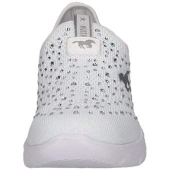 Mustang Slip On Sneaker in weiß