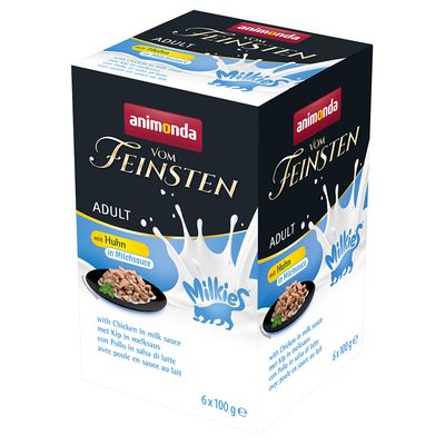 Animonda Vom Feinsten Adult Milkies in Sauce 6 x 100 g
