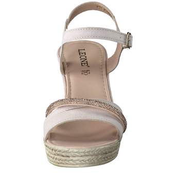 Leone Keilsandale in rosa