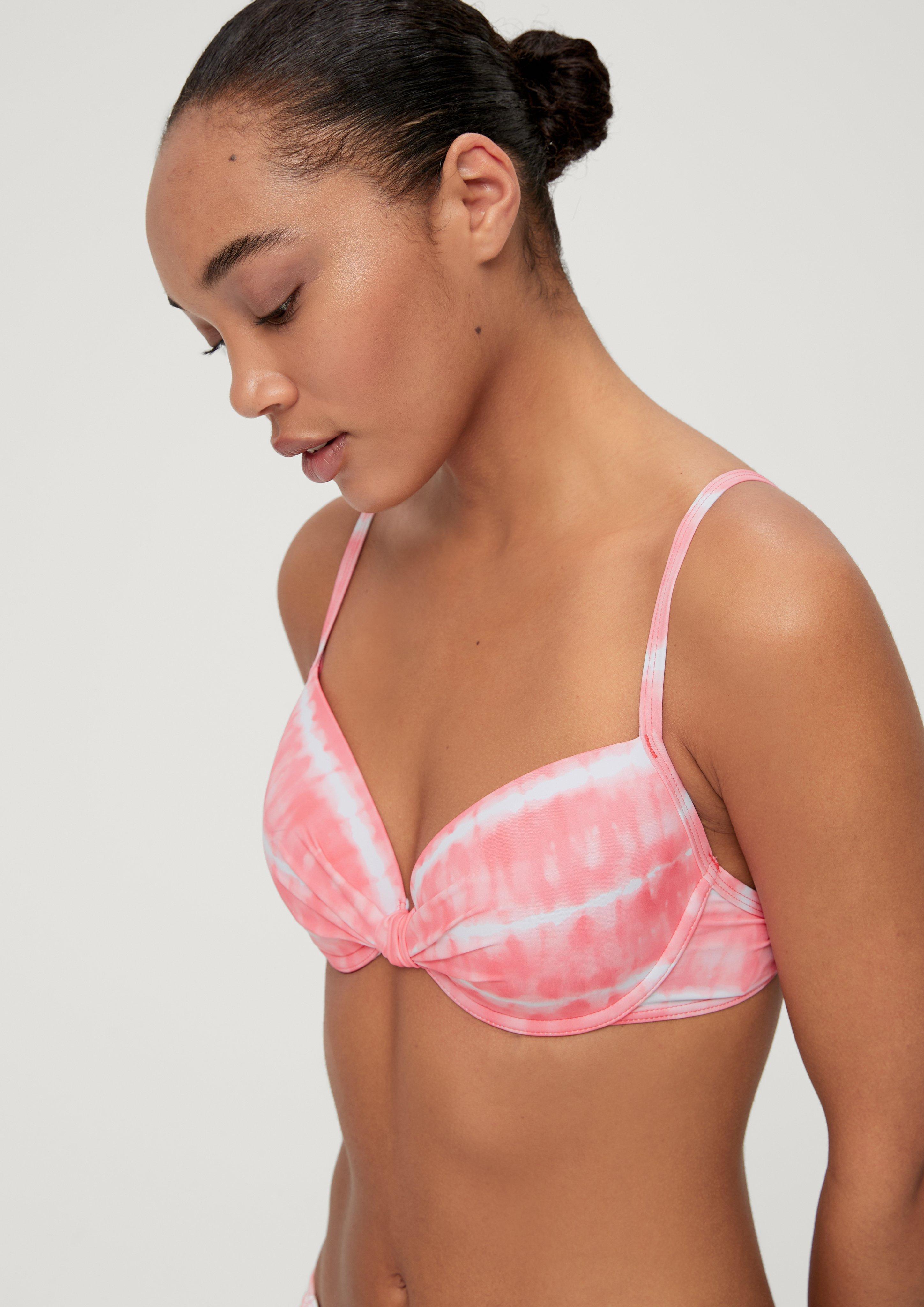 Bikini-Top mit Batikmuster  EME-6008471-29B1