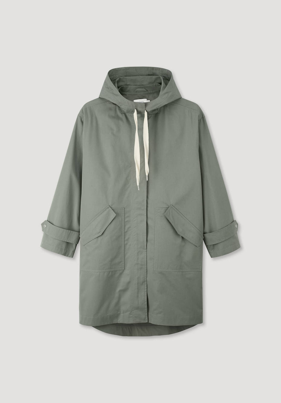 Parka Nature Shell aus reiner Bio-Baumwolle