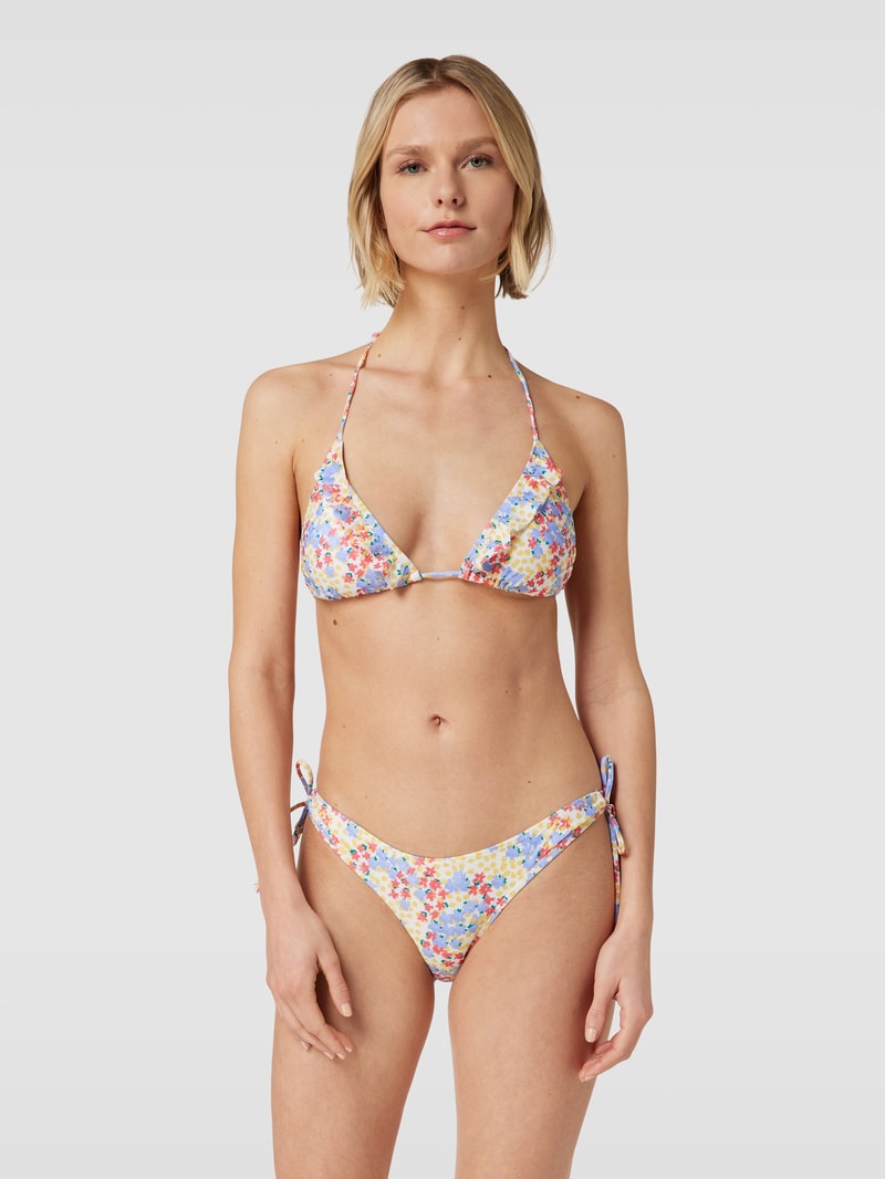 Bikini-Oberteil mit Rüschen Modell 'Oline Bel Frill' in offwhite