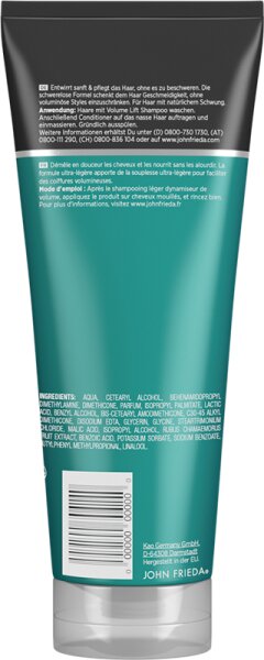 John Frieda Volume Lift Nicht beschwerender Conditioner Conditioner