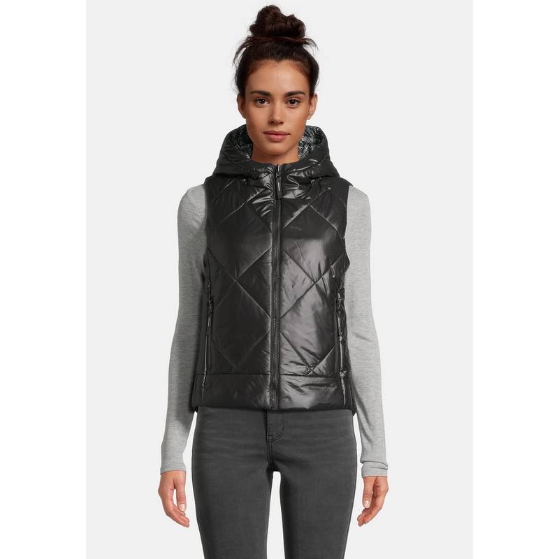 Krimson Klover Vesta Hooded Reversible Vest Steppweste Damen
