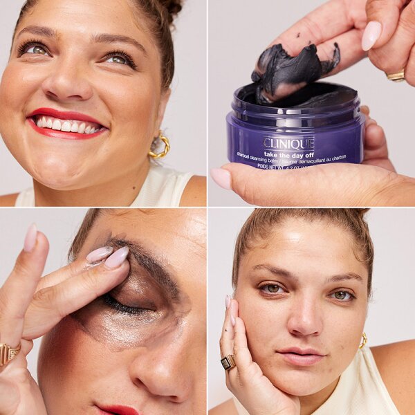 Clinique Take The Day Off Charcoal Cleansing Balm Augenmake-up Entferner