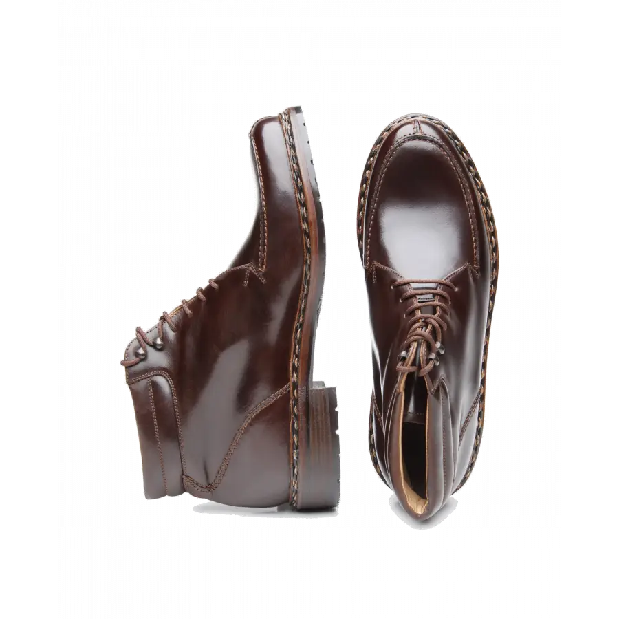 Heinrich Dinkelacker - Stiefeletten BUDA PLAIN H Gewachstes Fettnubuk - braun