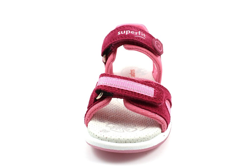 SUPERFIT Jungen Sandalen lila/pink