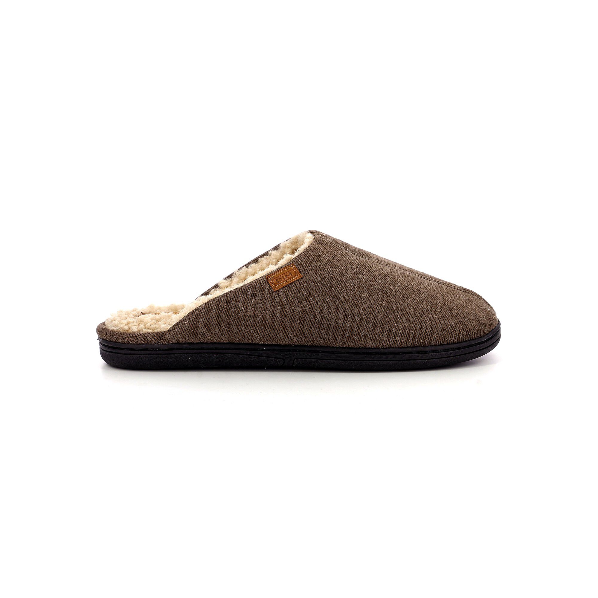 Chaussons homme fourrure sherpa DIM