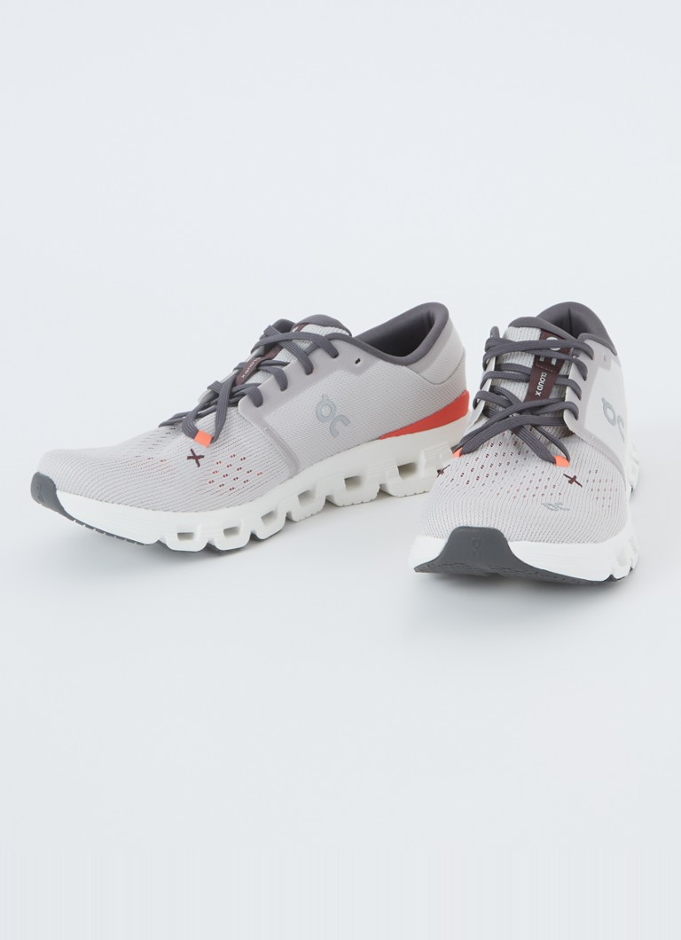 On Cloud X 4 sneaker with knitted upper
