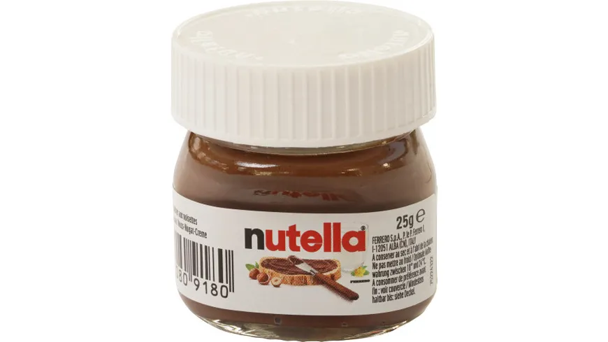nutella mini 25 g