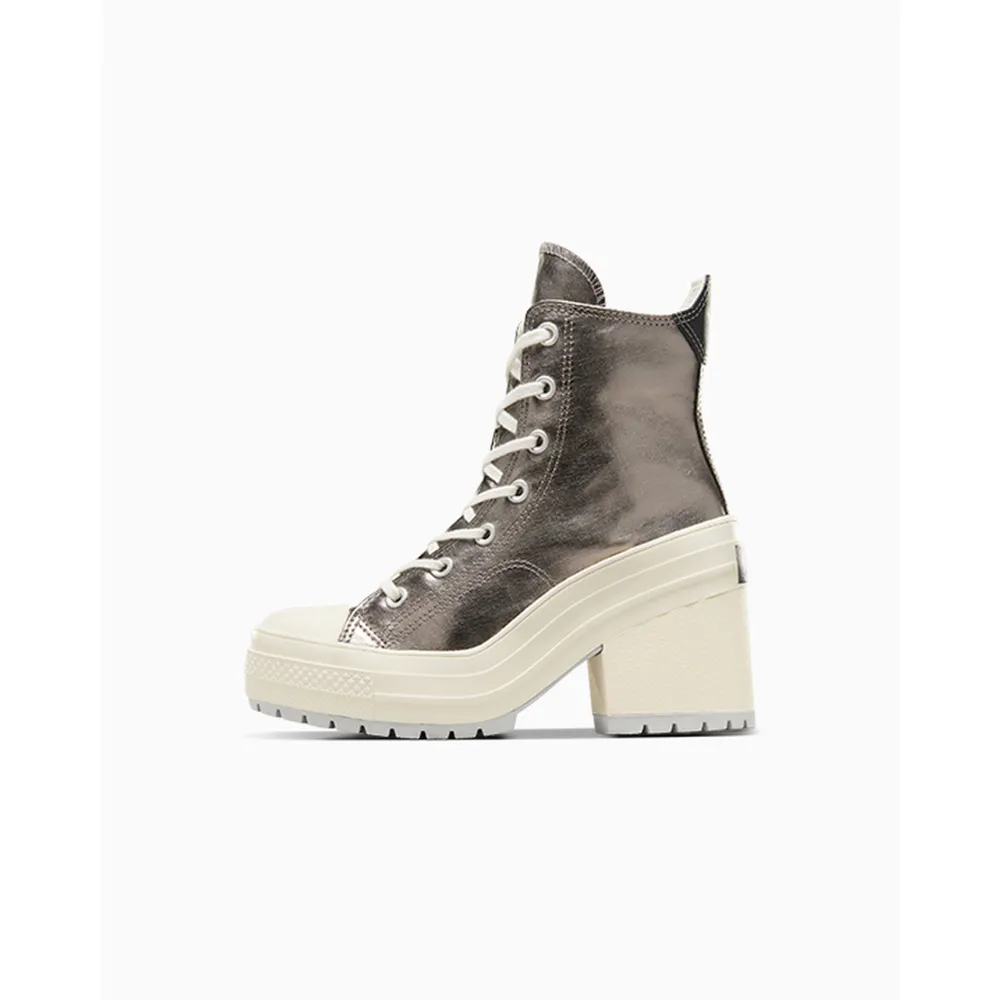 Converse Chuck 70 De Luxe Heel Metallic A09896C / grau