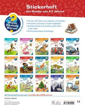 Ravensburger Wieso? Weshalb? Warum? Stickerheft: Weihnachten