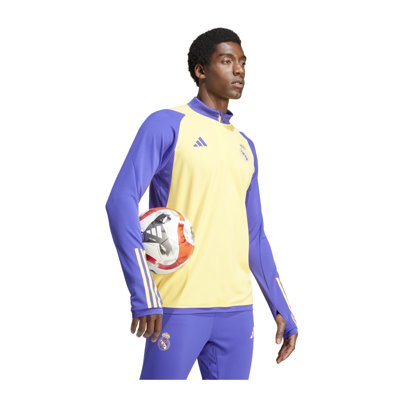 adidas Real Madrid Tiro Trainingstop Gelb