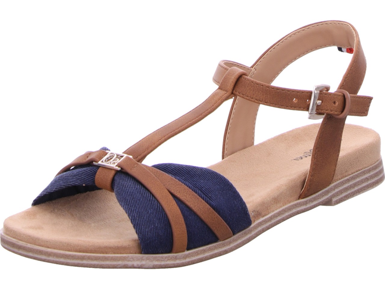 S.OLIVER Klassische Sandalen blau