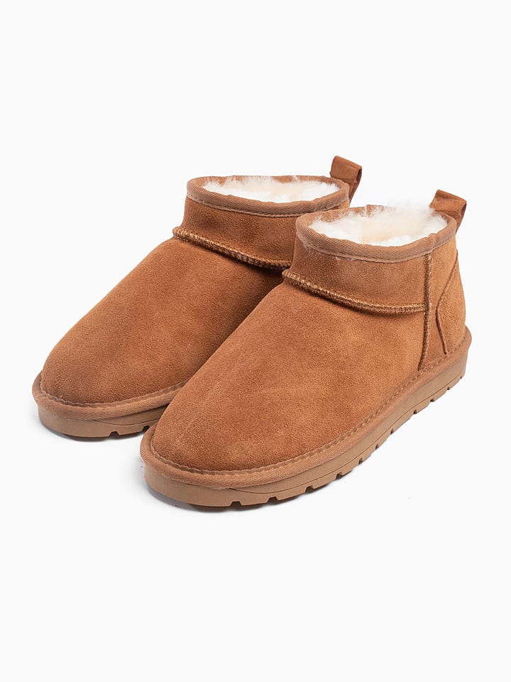 NICEBAY Leder-Winterboots 