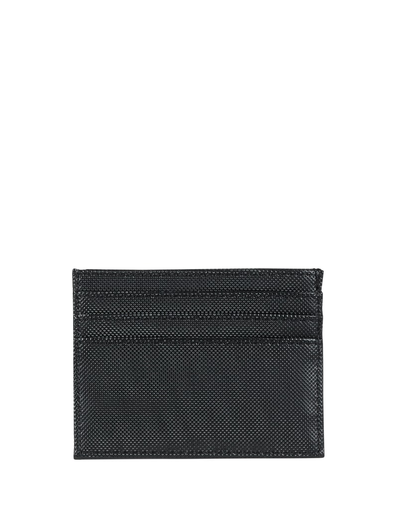 Kartenetui mit Logo in schwarz