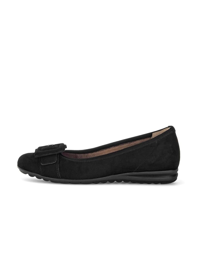 Gabor Comfort Sportliche Ballerinas in schwarz günstig kaufen
