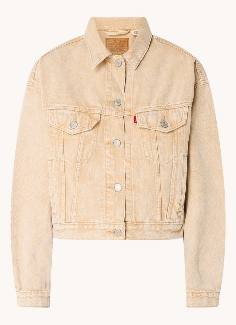 Jachetă Levi's Trucker din denim cu buzunare laterale
