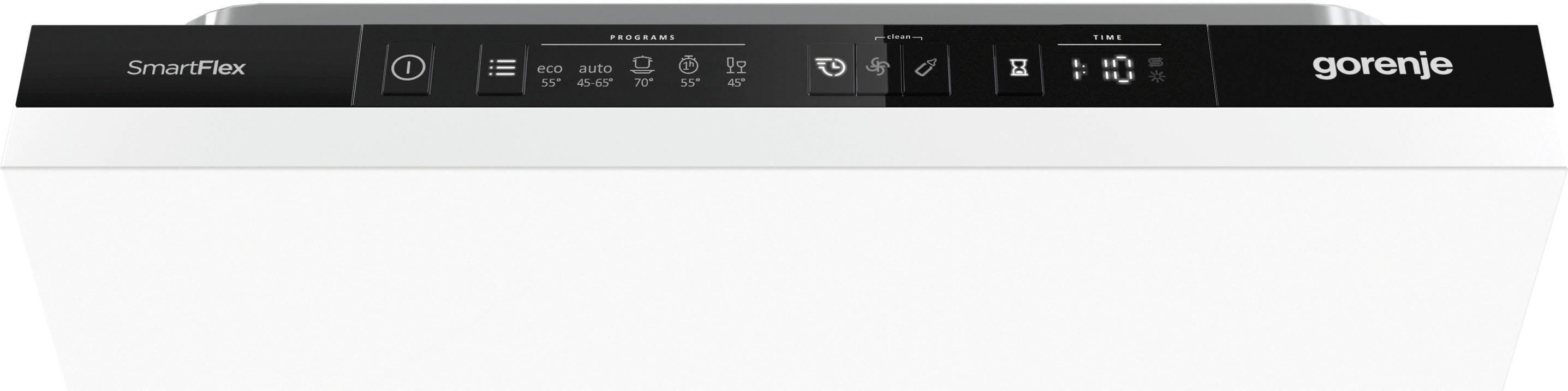 GORENJE vollintegrierbarer Geschirrspüler, GV561D10, 11 Maßgedecke