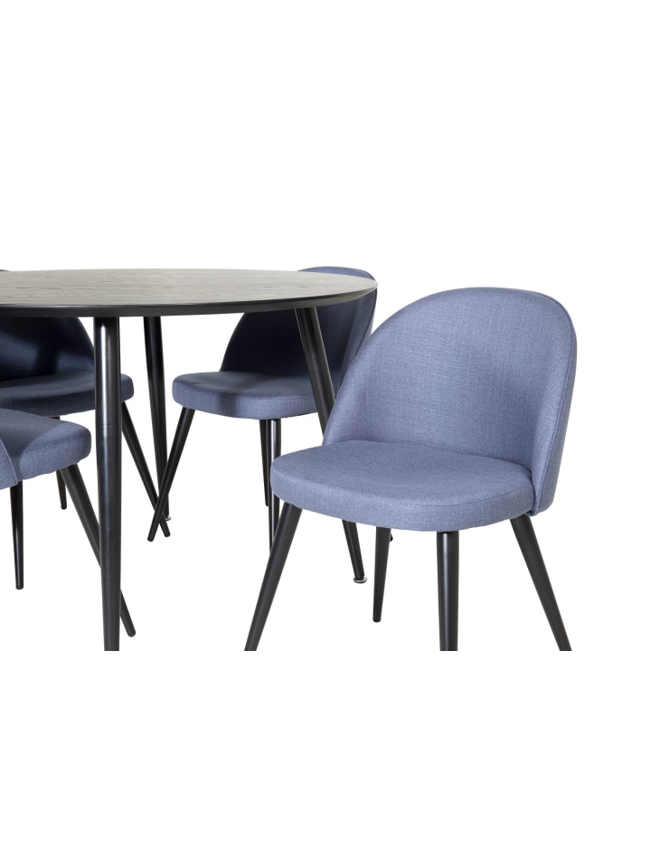 ebuy24 Essgruppe Dipp 1 (5-teilig) Blau 115 x 115 cm günstig kaufen onesize