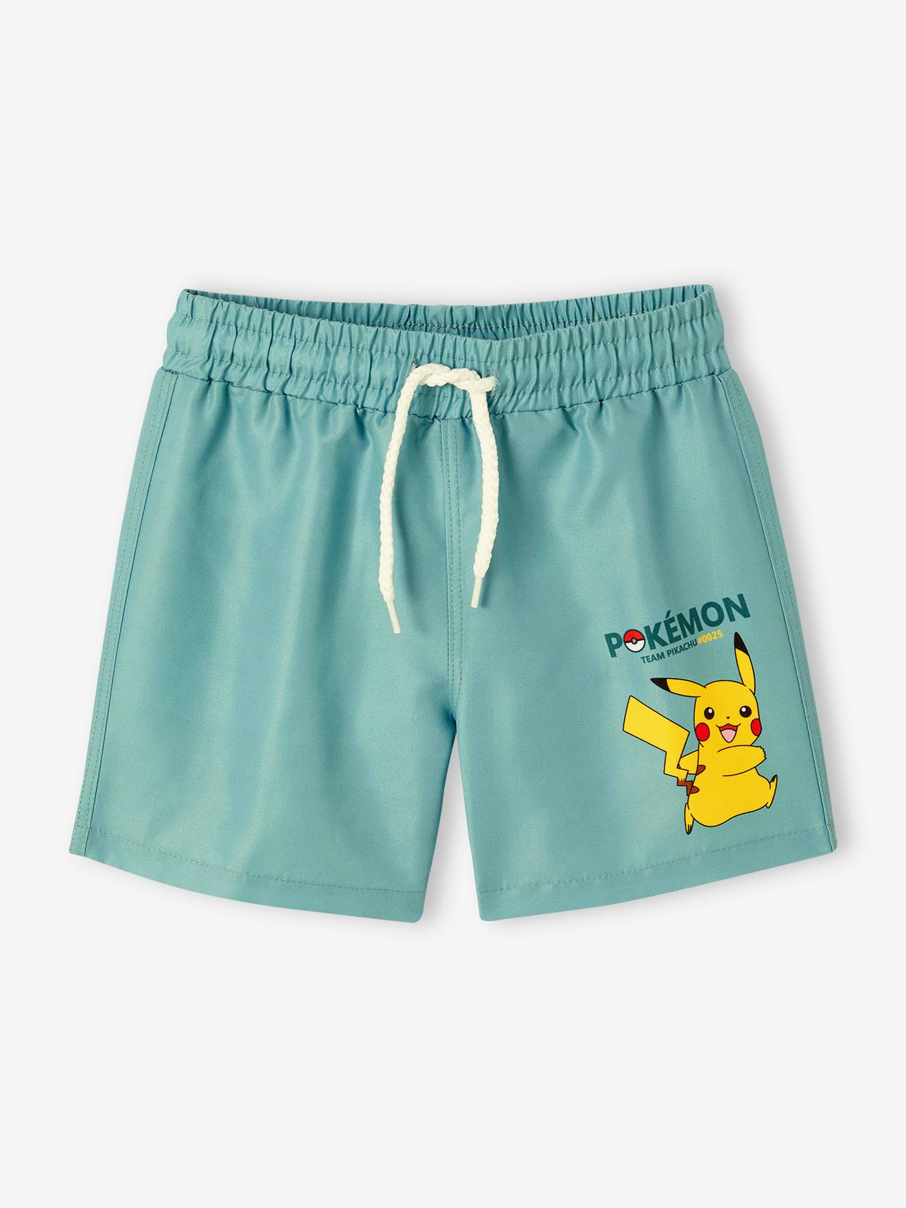Pokemon Jungen Badeshorts POKEMON, Mikrofaser - salbeigrün