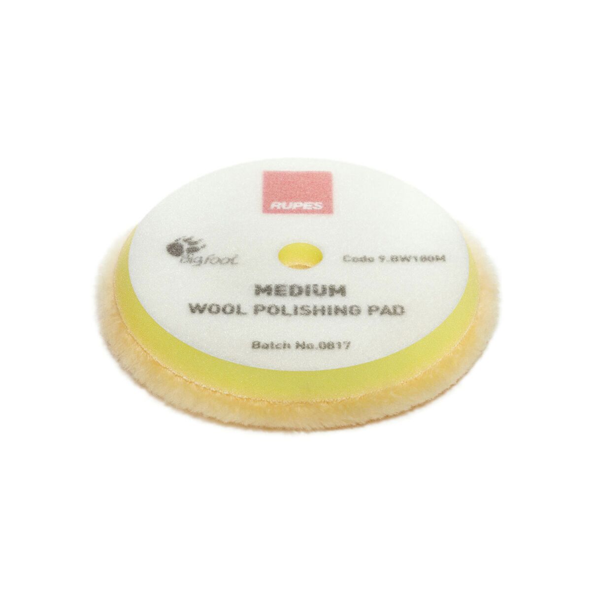 Rupes BigFoot Woll-Polierpad Medium 150mm mittel-hart