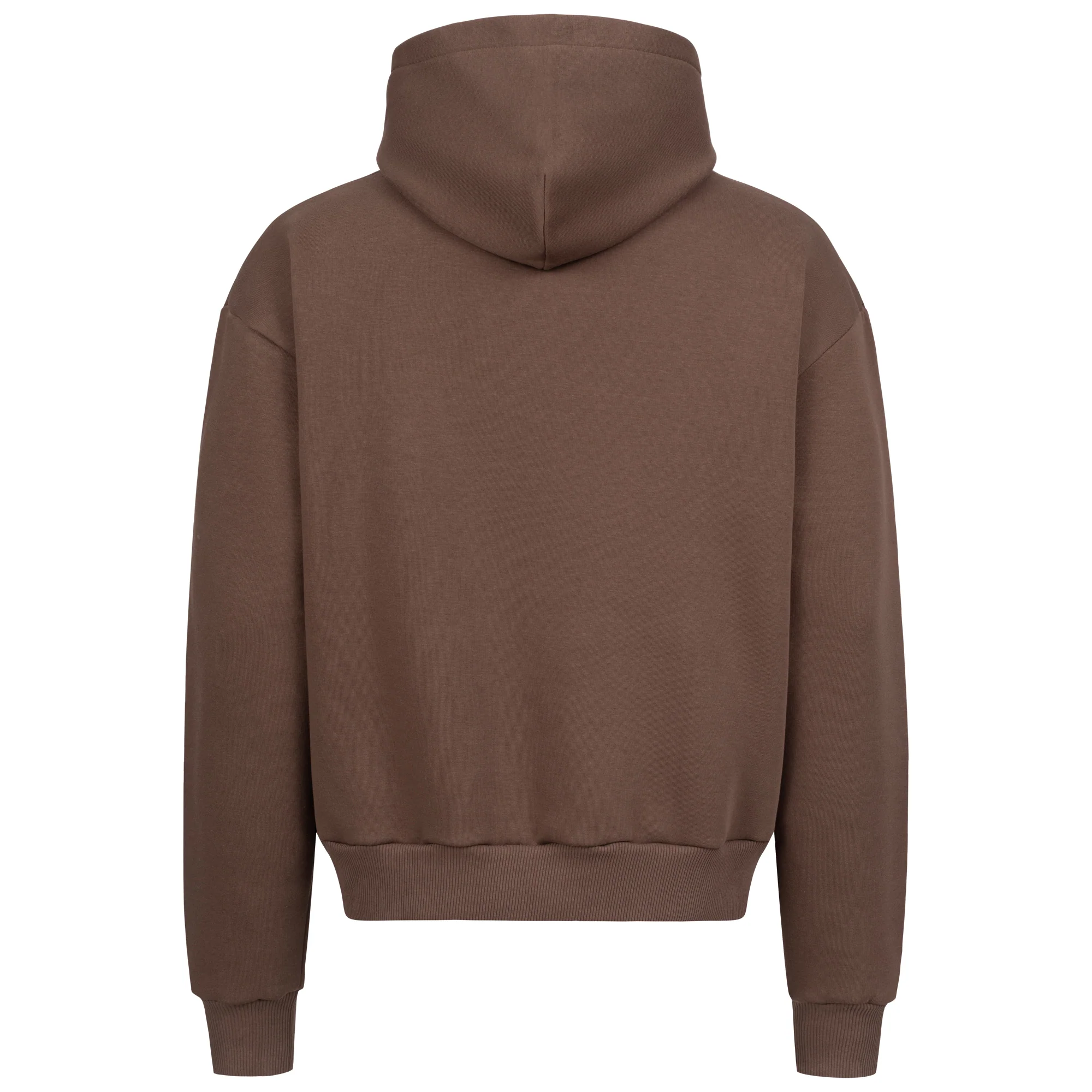 Coffee Brown / Black 3D College Hoodie
