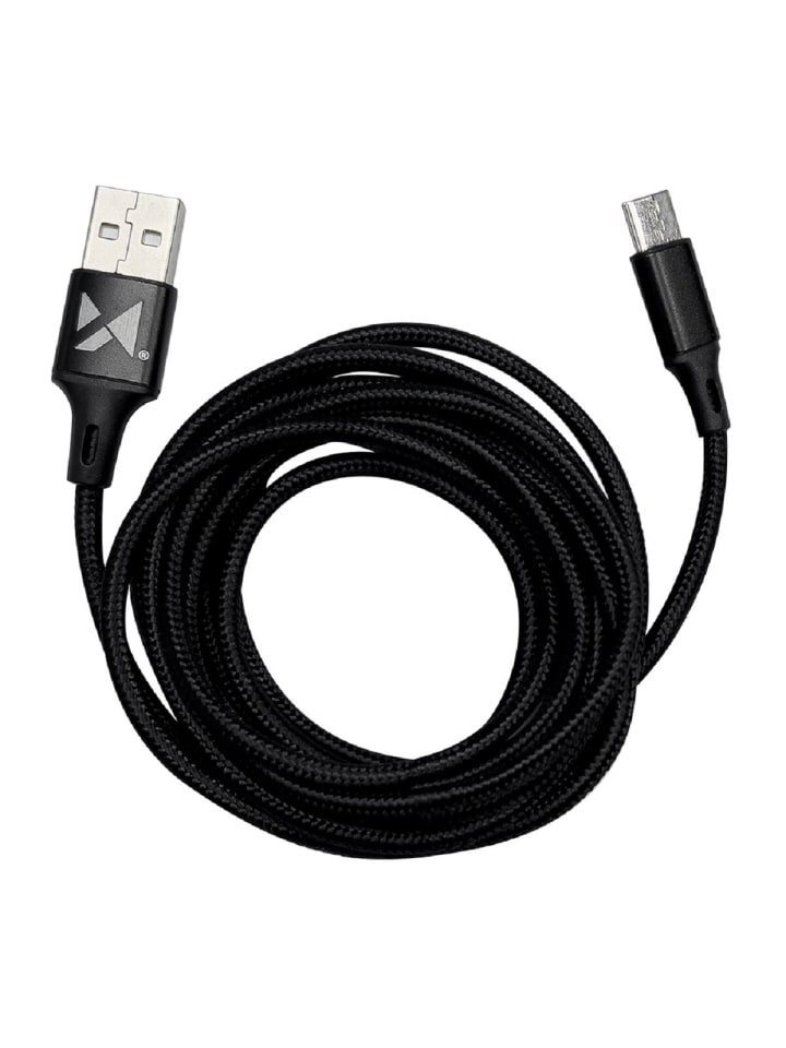Wozinsky Ladekabel Schnellladekabel USB - USB Typ C 2,4A 1m in Schwarz günstig kaufen onesize